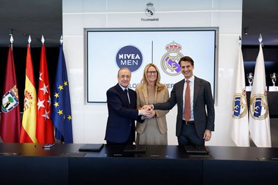el real madrid y nivea men amplían su acuerdo de patrocinio hasta 2025