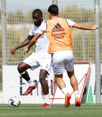 entrenamiento del real madrid