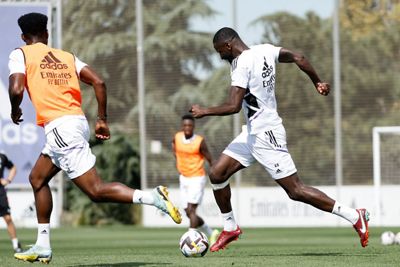 entrenamiento del real madrid