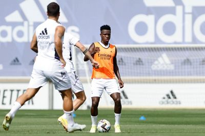 entrenamiento del real madrid