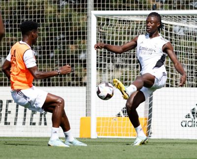 entrenamiento del real madrid