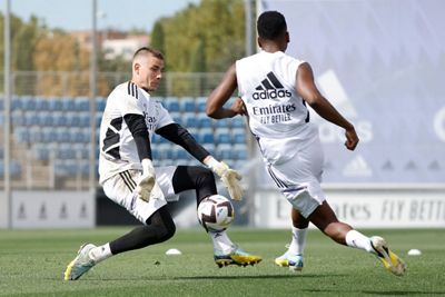 entrenamiento del real madrid