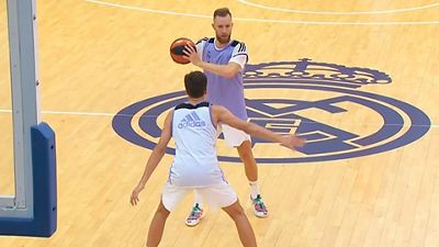 El equipo sigue con los entrenamientos en la Ciudad Real Madrid