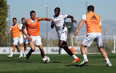 entrenamiento del real madrid