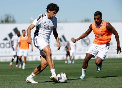 entrenamiento del real madrid