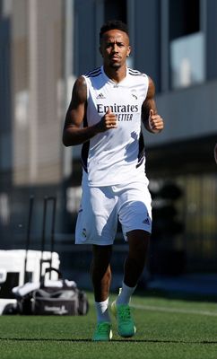 entrenamiento del real madrid