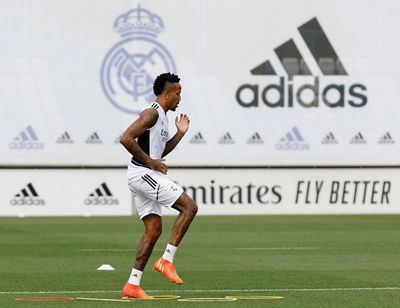 entrenamiento del real madrid