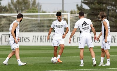 entrenamiento del real madrid