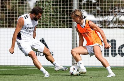 entrenamiento del real madrid