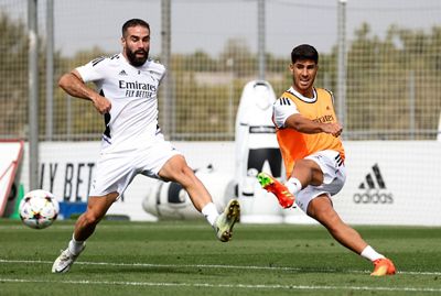 entrenamiento del real madrid