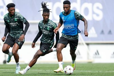 entrenamiento del real madrid