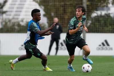 entrenamiento del real madrid