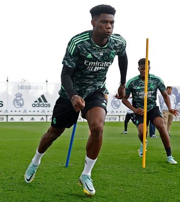 entrenamiento del real madrid
