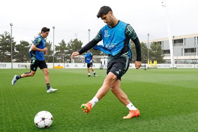 entrenamiento del real madrid