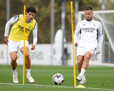 entrenamiento del real madrid