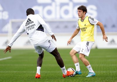entrenamiento del real madrid