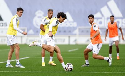 entrenamiento del real madrid