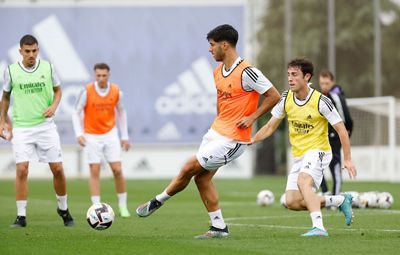 entrenamiento del real madrid