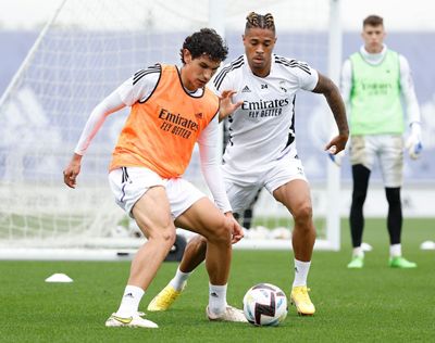 entrenamiento del real madrid