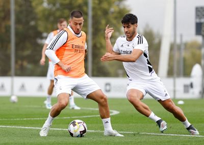 entrenamiento del real madrid