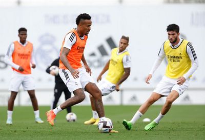 entrenamiento del real madrid