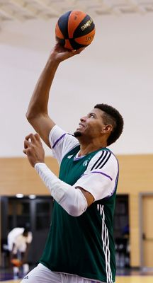 entrenamiento del real madrid de baloncesto