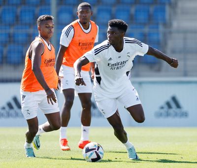 entrenamiento del real madrid