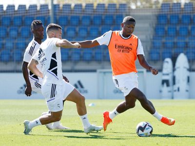 entrenamiento del real madrid