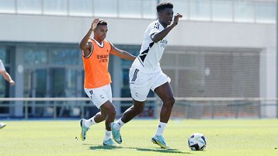 Preparations continue for the Madrid derby