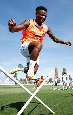 entrenamiento del real madrid