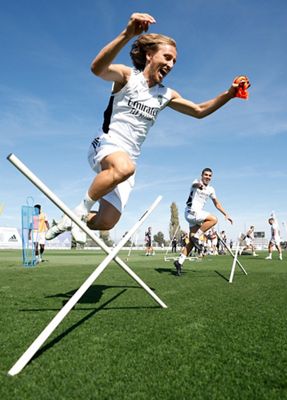 entrenamiento del real madrid