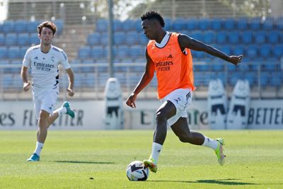 entrenamiento del real madrid