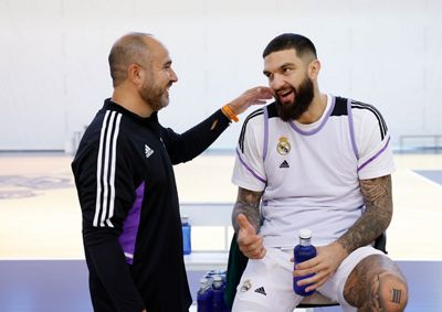 entrenamiento del real madrid de baloncesto