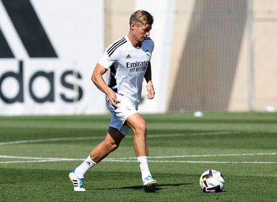 entrenamiento del real madrid