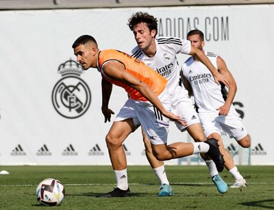 entrenamiento del real madrid