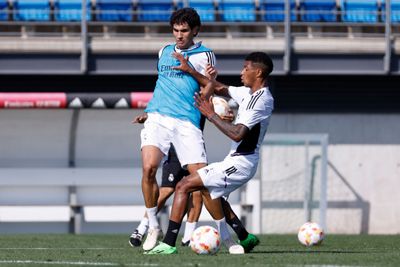 entrenamiento del real madrid
