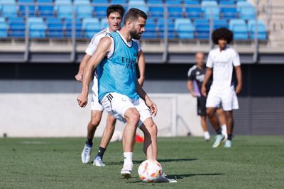 entrenamiento del real madrid