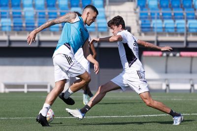entrenamiento del real madrid