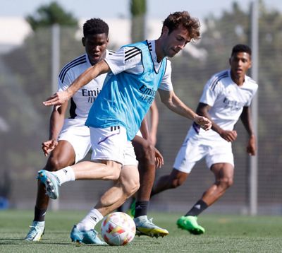 entrenamiento del real madrid