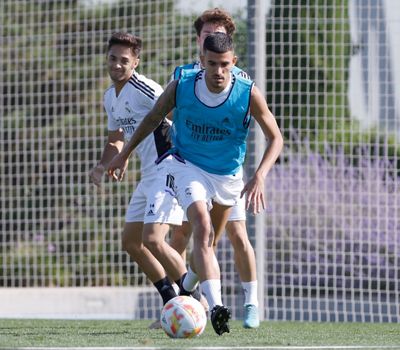 entrenamiento del real madrid