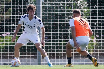 entrenamiento del real madrid