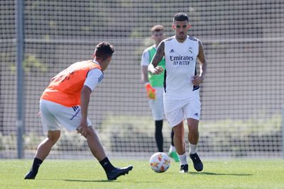 entrenamiento del real madrid