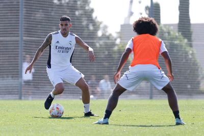 entrenamiento del real madrid