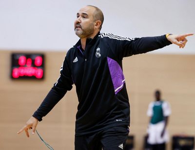 entrenamiento del real madrid de baloncesto