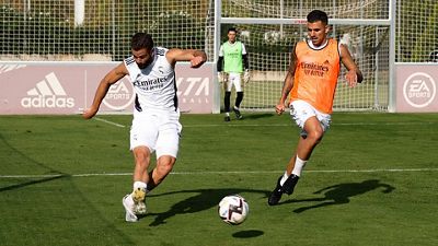 Cuarta sesión de la semana en la Ciudad Real Madrid