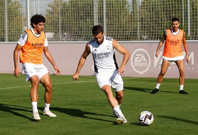 entrenamiento del real madrid