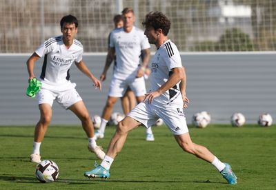 entrenamiento del real madrid