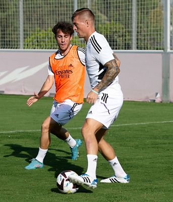 entrenamiento del real madrid