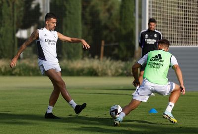 entrenamiento del real madrid
