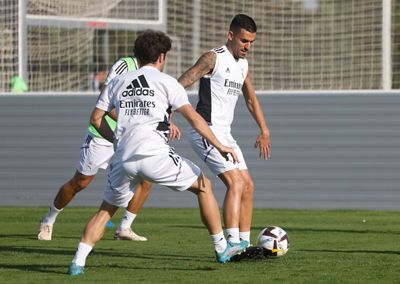 entrenamiento del real madrid